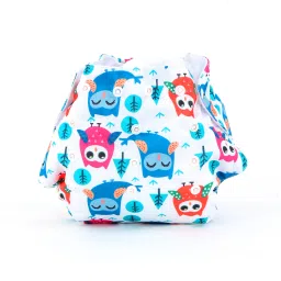 Cloth Diaper for Babies 3 months to 3 years with Quick Dry Pad(White)-18