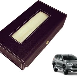 Basic-Black Tissue Box Leatherette-145 Vehicle Tissue Dispenser-23