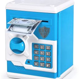 Piggy Bank Mini ATM Coin Bank Electronic Money Safe Toy Kids Gift with secret code lock Coin Bank Coin Bank-74