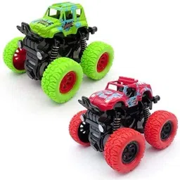 Mini Monster Friction Powered Toy Trucks-image-3