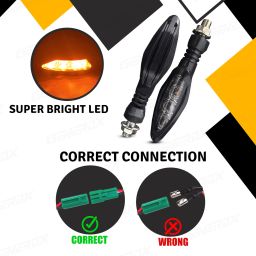 generox Front, Rear LED Indicator Light for KTM Duke 180 image 2