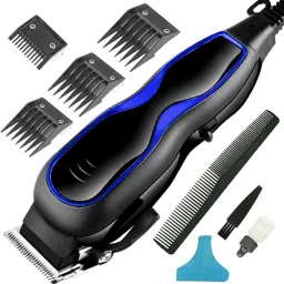 KMI New Professional Eletric Hair Clipper for Men & Women Grooming Kit 0 min Runtime 3 Length Settings-image-48