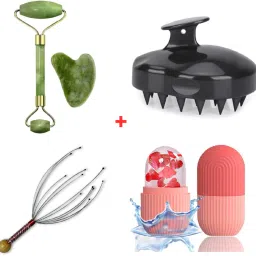 5-in-1 Face Massage | Scalp Massager, Head Massager, Ice Roller, Stone Roller-image-70