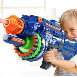 Automatic Blaze Storm Soft Bullet Blaster Gun with 40 PCS Soft Bullet-image-24