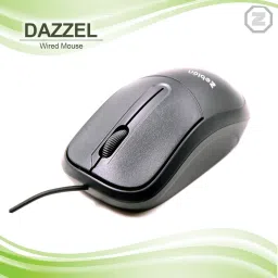 zebion DAZZLE Wired Ambidextrous Optical Mouse image 2