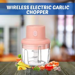 Chopper (Electric Rechargeable Chopper) for Kitchen Vegetable Garlic Onion A292 Electric Vegetable & Fruit Chopper-image-77