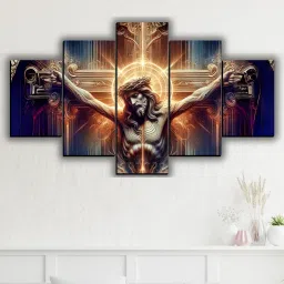 Jesus Christ Poster MDF Painting For Wall Decor Digital Reprint 18 inch x 30 inch Painting-image-17