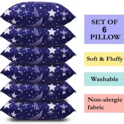 Cotton Solid Cushion Pack of 6-image-37