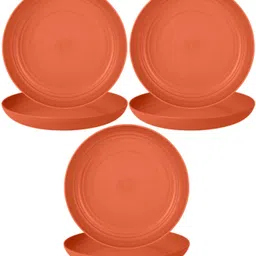 oicia Wheat Straw Plates, Lunch Plates, Lightweight Plates, Salad Plates for Kitchen Dinner Plate-picture-15