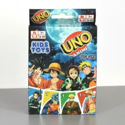 UNO Anime Paper Playing Cards| 112 Goku UNO Card Game with Special Rule-24