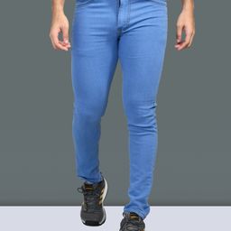 metronaut Men Slim Mid Rise Blue Jeans-picture-16