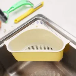 Self Adhesive Multipurpose Wall Mounted SINK BASKET Regular Organizer-image-9
