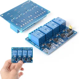 rees52 Optocoupler 4 Channel 5V Relay Module Relay Control for Arduino DSP AVR PIC ARM image 3