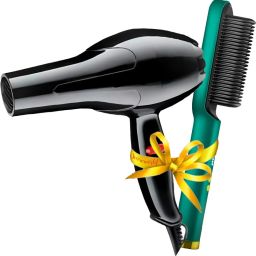 skyhaven Fast Hair Straightening Iron brush ,Hair Dryer with Speed And Heat Setting Personal Care Appliance Combo-image-19
