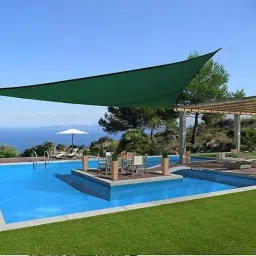 SHADE NET TRIANGEL 10X10X10 Tent - For For UV RESISTANT WITH 90% BLOCK SHADENET FOR ROOFTOP,GARDEN, ,BELCONY 4 SIDE CLIP-picture-14