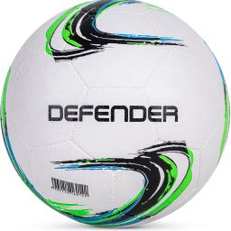 Defender Rubber Soccer Ball – Durable, High-Quality Training Ball for Practice Football - Size: 5-image-93