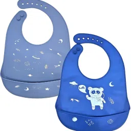 Baby Silicone bibs Feeding Babies & Toddlers waterproof washable apron bibs-image-22
