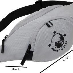 Worldstar Elegant Style Travel Pouch Passport Holder Waist Bag Travel/Passport Holder/ Adjustable Strap/Bumbag Waist Bag Waist Bag-image-68