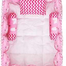 Cotton Baby Bed Sized Bedding Set-image-24