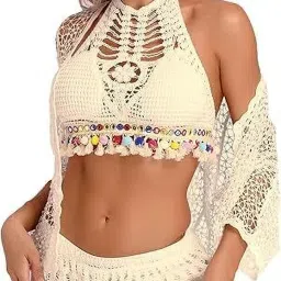 Self Design Women Beige Swimsuit-picture-29