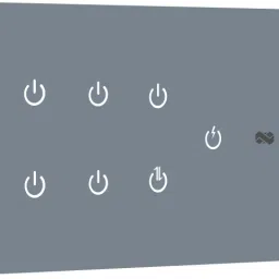 iotics Smart Touch Switch for 8 Lights, Remote, Mobile App, Alexa & Google Home Smart Switch-79