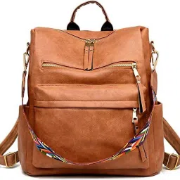 Small 15 L Laptop Backpack Multipurpose Design Women's Fashion Backpack Purses-image-22