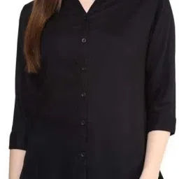 Women Regular Fit Solid Party Shirt-image-40