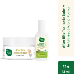 After Bite Turmeric Balm 25gm + Natural Fabric Roll On 12ml-11