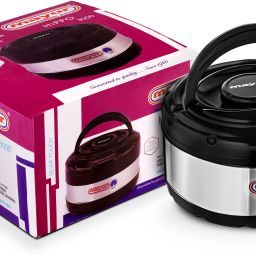 HIPPO-2500 Stainless Steel Thermosteel Serving Casserole (Capacity 2500 ml Approx.) Thermoware Casserole-image-44