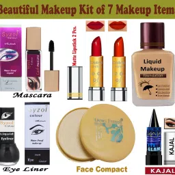 Budget Friendly Unique Quality makeup kit with 7 Makeup Items AH03-7