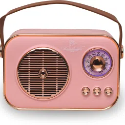 otoobest Vintage Bluetooth Wireless Speaker with USB/AUX, Hands-Free Calling & 10W RMS 7 W Bluetooth Speaker image 2