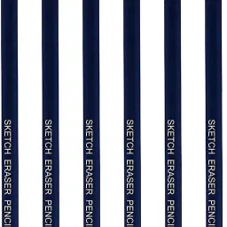 Set of 6 Pencil Eraser for Artists Non-Toxic Eraser Pencil-image-40