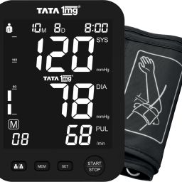 TATA 1mg T1MG/BP07 Wide Screen Blood Pressure Monitor | High Accuracy BP Machine with Large Display Bp Monitor-image-47