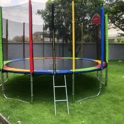 JUMPING JHULA ||MELA || BOUNCY || 6 FT TRAMPOLINE Trampoline-image-38