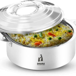 Ultra 10000 PU Insulated Double Wall Casserole Silver Serve Casserole-image-28