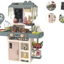 aesgop 42 Pcs Kitchen Set Toys with Water Tap Light and Sound-picture-45