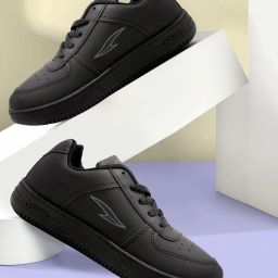 Trendy-01 Black Sneakers,Loafers,Casuals Sneakers For Women-image-3