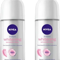 Women Whitening Smooth Skin Deodorant Roll-On 50ML Each (Pack of 2) Deodorant Roll-on-For Women-image-1