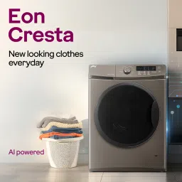 godrej 8 kg With AI Tech, Steam Wash, Fully Automatic Front Load Grey image 2