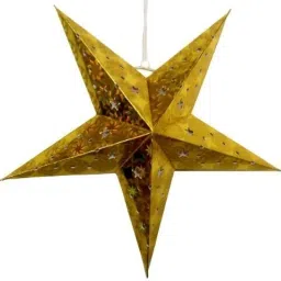 Paper Star Hanging Lantern_Multocolor_AZ26pack of 1 Yellow Paper Hanging Lantern-10