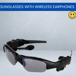 YAROH Bluetooth Sunglasses With Wireless Earphones Attached & Stereo Sound FeatureT274-image-111