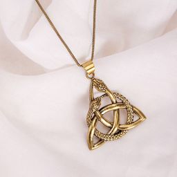 Studio One Love Women Antique Brass-Plated Serpent Pendant with Chain-image-19