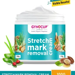 GYNOCUP Stretch Marks Cream With Shea Butter, Aloe Vera, Harsingar Oil & Vitamin E - 100g-7