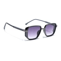 Eyejack Unisex Square Sunglasses with UV Protected Lens 80809CL2129-picture-10
