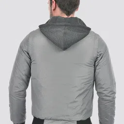 Lawman pg3 Men Reversible Crop Open Front Jacket with Patchwork image 5