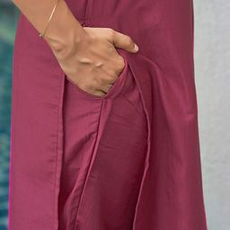 SKYLEE Ethnic Motifs Embroidered Regular Thread Work Kurta with Trousers & With Dupatta image 4