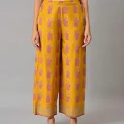 Paisley Print Palazzo Pants-picture-11
