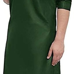 Men Solid Cotton Blend Straight Kurta-image-54
