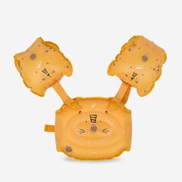 Kids’ progressive swimming pool armbands-waistband - Tiswim yellow lion-image-78