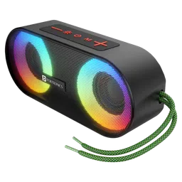 PORTRONICS PIXEL 3 10W Portable Bluetooth Speaker (IPX7 Water Resistant, 7 Hours Playtime, Black)-12